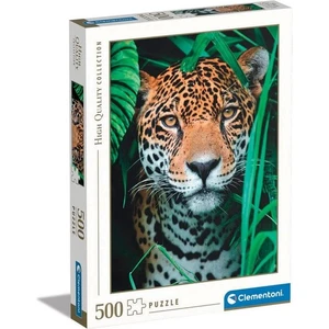 - 500 Parça High Quality Collection Yetişkin Puzzle - Jaguar In The Jungle 35127
