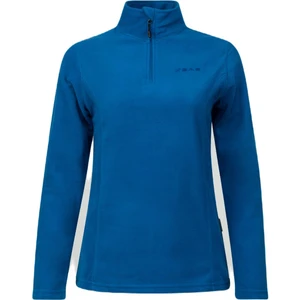 Pinna Yarım Fermuarlı Kadın Polar Sweatshirt Mavi