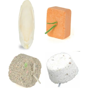 Quik Enerji-Mineral-Kalsiyum Blok-Mürekkep Balığı (Kalamar) Kemiği S Boy Ve Tutacak