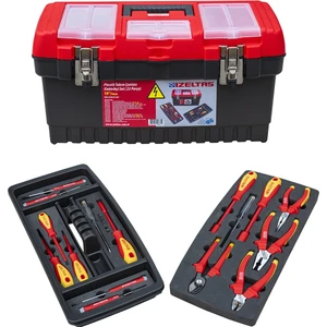 19 ' ' Plastik Takım Çantası Elektrikçi Set Dolu (23 Parça) 8440001023
