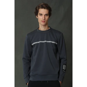 Sımple Erkek Sweatshirt Siyah