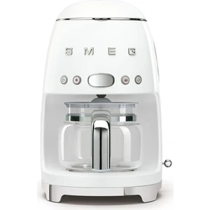 Smeg 50's Style Beyaz Kettle - 1x2 Ekmek Kızartma Makinesi ve Filtre Kahve Makine Seti Klf-Tsf-Dcf