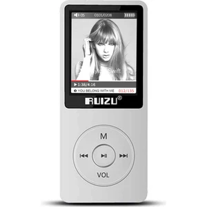 X02 Ultra Ince Mp3 Çalar 8gb Fm Radyo Beyaz