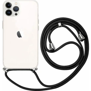 Iphone 11 Pro Uyumlu Boyundan Askılı Şeffaf Darbe Emici Antishock Silikon Telefon Kılıfı