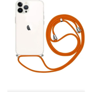 Iphone 11 Pro Uyumlu Boyundan Askılı Şeffaf Darbe Emici Antishock Silikon Telefon Kılıfı