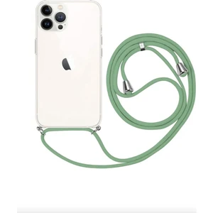 Iphone 11 Pro Uyumlu Boyundan Askılı Şeffaf Darbe Emici Antishock Silikon Telefon Kılıfı