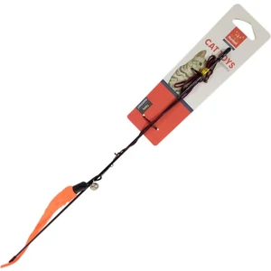Neon Tırtıllı Ve Zilli Kedi Oltası 40 Cm