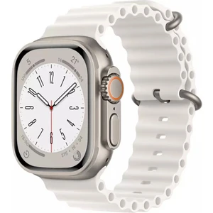 Apple Watch Ultra Kordon 42/44/45/49 mm Uyumlu Ocean Silikon Kordon