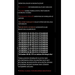 Kadın Siyah Yüksek Bel Bol Paça Denim Kot Pantolon Salaş Konforlu Kullanım