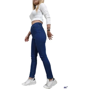 Koyu Mavi Süper Skinny Toparlayıcı Jean Kot Pantolon