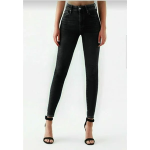 Günel Antrasit Skinny Jeans Dar Kalıp Toparlayıcı Kot Pantolon