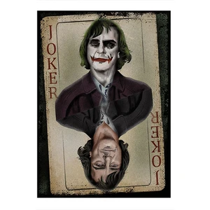 Joker Dekoratif Ahşap Tablo