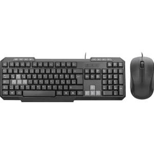 KM-1435 Siyah Usb Q Multimedia Klavye + Mouse Set