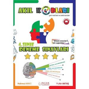 Palme Yayıncılık Akıl Kodları 4. Sınıf Deneme Sınavları