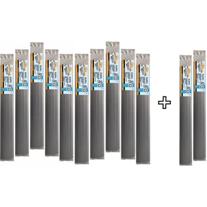 North Plas Plastik Kaynak Elektrot Pp Geniş Siyah 10+2 Paket