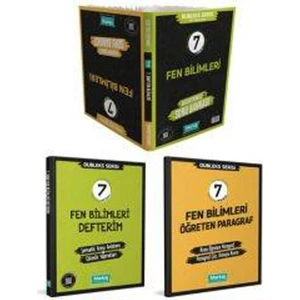 Marka Yayınları 7. Sınıf Dubleks Seri Fen Bilimleri Seti (3 Kitap)