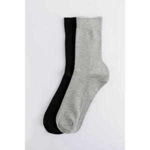 2'li Düz Erkek Çorap