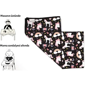 Su Geçirmez Mama Sandalye Alt Örtüsü / Aktivite Örtüsü
