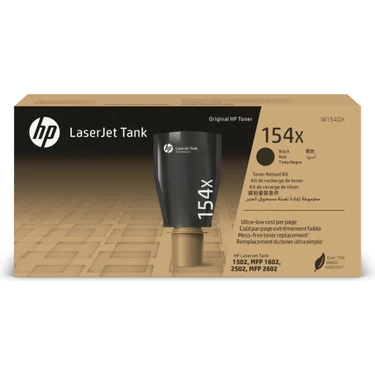 Hp 154X Laserjet Tank Toner Dolum Kiti Siyah