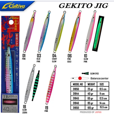 Owner Cultiva 31846 Gekito Jig 85G 14 Cm-18 Fiyatı