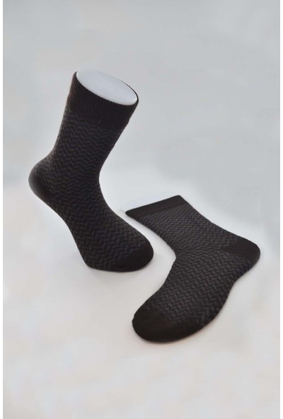 Mos Erkek Termal Desenli Ekstra Kalın Örgü Bot Çorabı