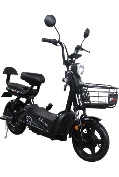 St Max Kobra 500 Elektrikli Moped Siyah