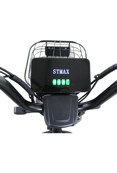 St Max Kobra 500 Elektrikli Moped Siyah