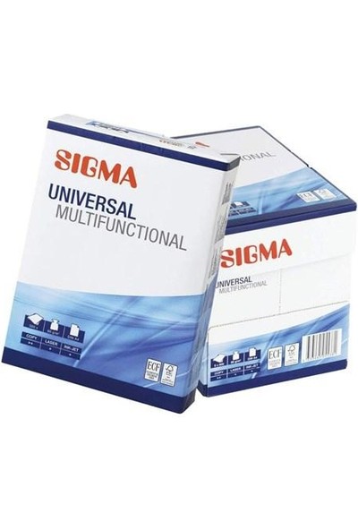 Sigma A4 Fotokopi Kağıdı 80 gr 2500 Adet 5'li Paket