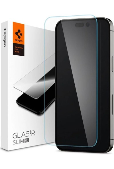 Spigen Apple iPhone 14 Pro Max Cam Ekran Koruyucu Glas.tR Slim Hd ( Sensor Protection ) - AGL05210