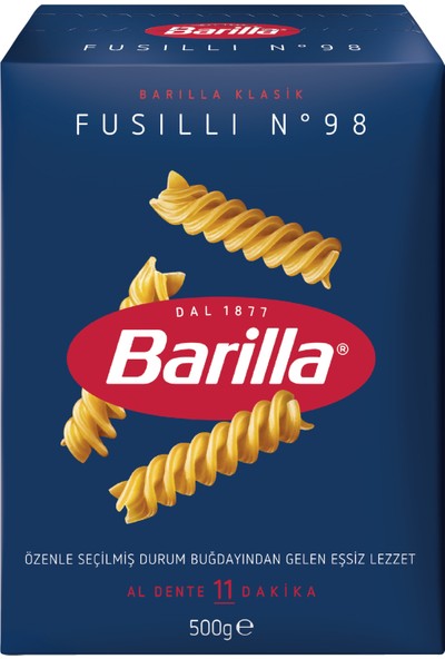 Barilla Burgu/Fusilli 500 gr