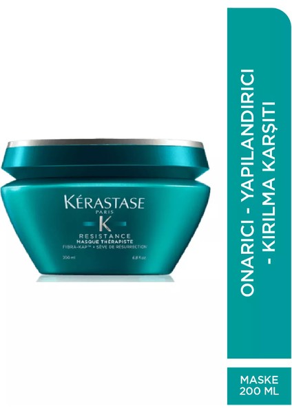 Resistance Therapiste Çok Yıpranmış Saçlar Için Maske 200 Ml indirimleri