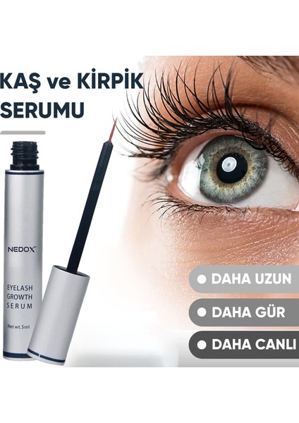 Kaş ve Kirpik Uzatıcı, Onarıcı, Besleyici ve Serum 5 ml fiyatları