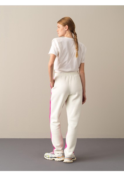 Kadın Fuşya Regular Fit Sweat Pantolon indirimleri