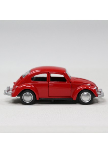 Vosvos Beetle Çek Bırak Metal Oyuncak Araba 12 cm Kırmızı modelleri