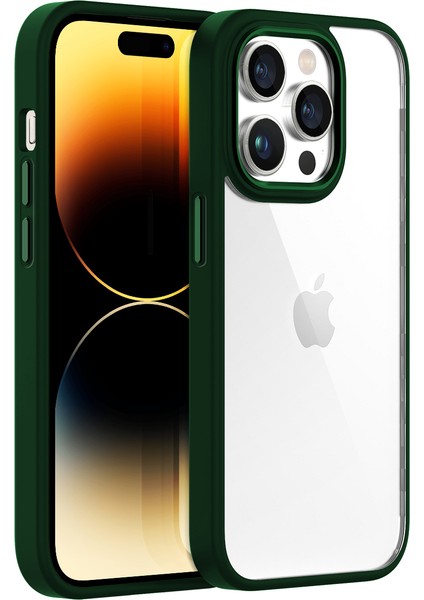 Buff iPhone 14 Pro New Air Bumper Kılıf Green