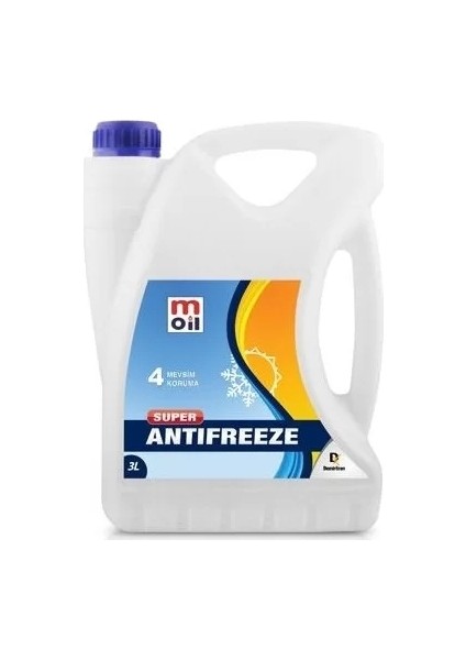 3 Lt Süper Antifriz Mavi