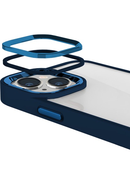 Buff iPhone 14 Plus New Air Bumper Kılıf Blue fiyatları