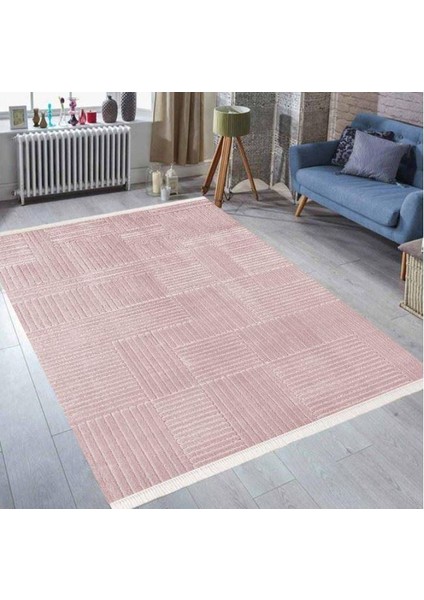 Pvc Kaymaz Taban Salon Mutfak Halısı Yolluk I-S-23-Çizgi