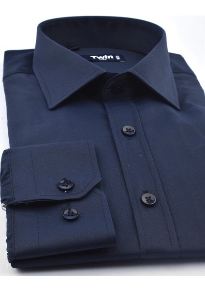 Twın 200 Slimfit Pmkstn Düz Gömlek/lacivert/s fiyatları