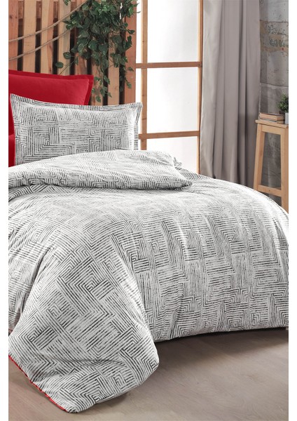 Freddy Gri Çift Kişilik %100 Pamuk Flanel (Pazen) Nevresim Takımı fiyatları