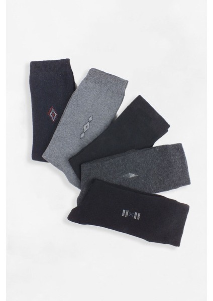 4 Çift Dört Mevsim Erkek Klasik Çorap