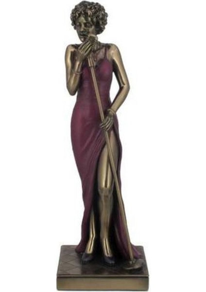 Veronese Serisi – Wise Cazcılar Kadın Şarkıcı 10×10×31 Cm – Dekoratif Obje