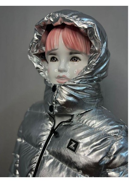 Su Geçirmez Kapitone Garson Boy Çocuk Mont Gri fiyatları