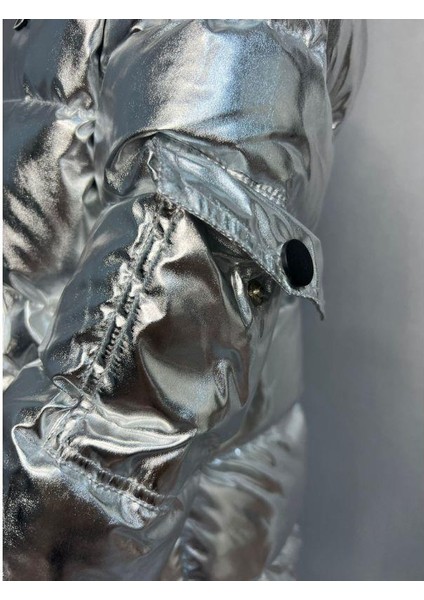 Su Geçirmez Kapitone Garson Boy Çocuk Mont Gri fırsatları