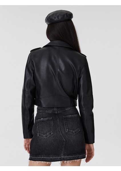 Regular Fit Kadın Mont Pu fırsatları