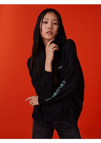 Oversize Kadın Sweatshirt