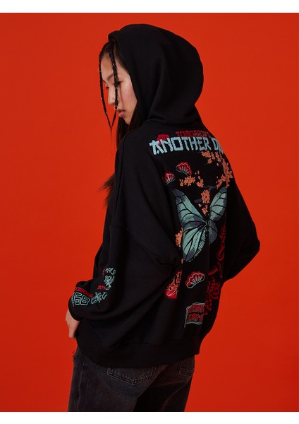 Oversize Kadın Sweatshirt