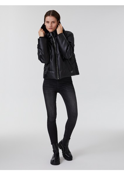 Regular Fit Kadın Mont Pu