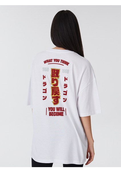 Oversize Kadın Tshirt K.kol