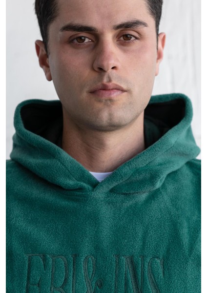 Kapşonlu Slimfit Polar Erkek Sweatshirt modelleri